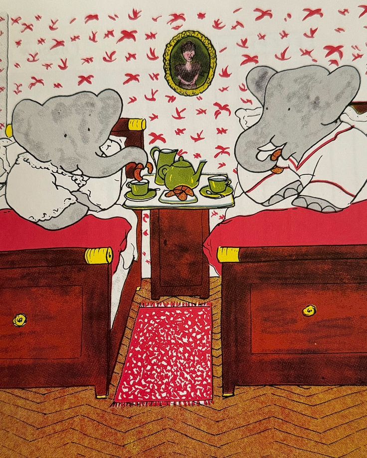 Babar Bed Print